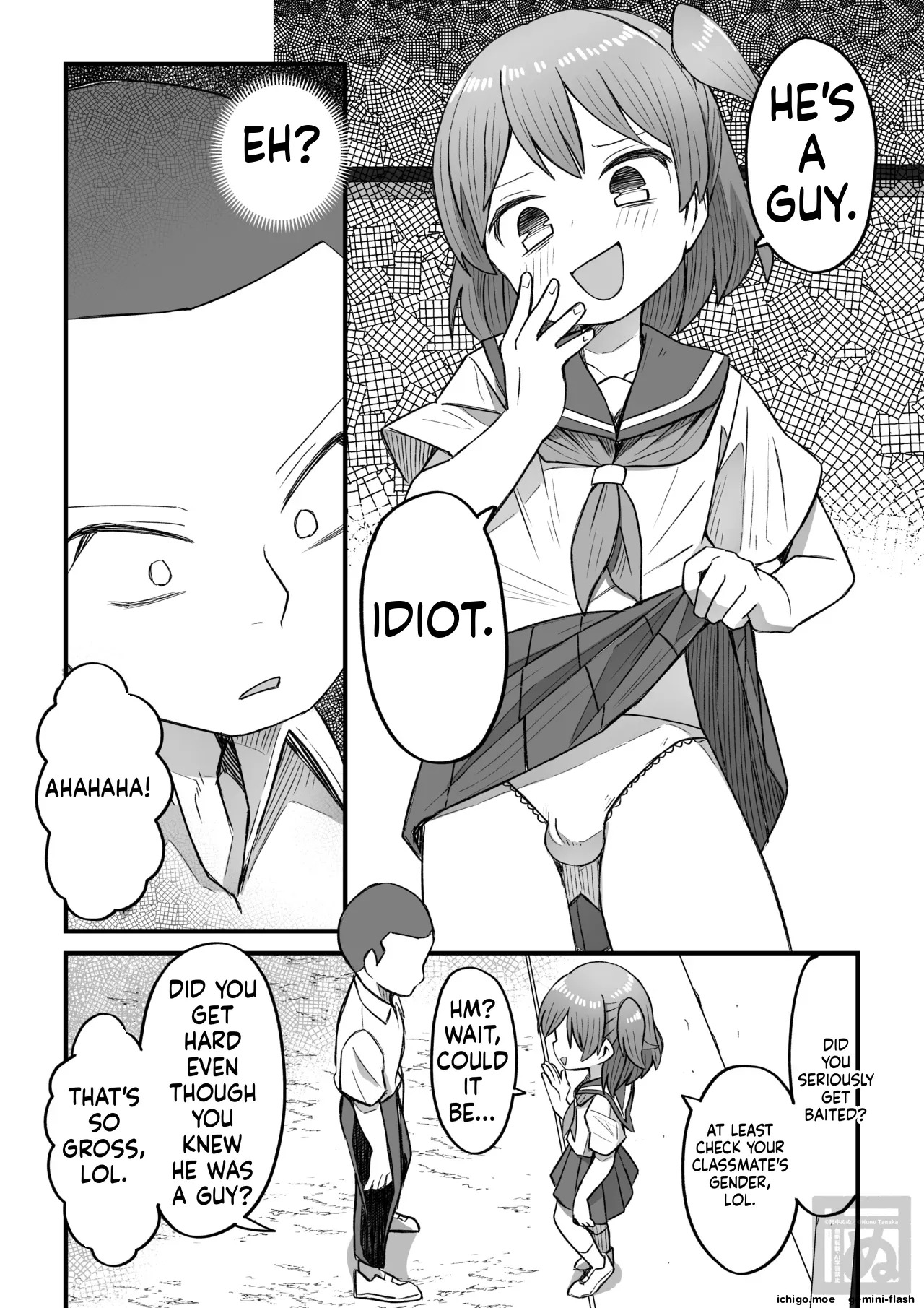 A Story About Teaching a Sassy Cross-Dressing Boy a Lesson – Part 1 page 2 full