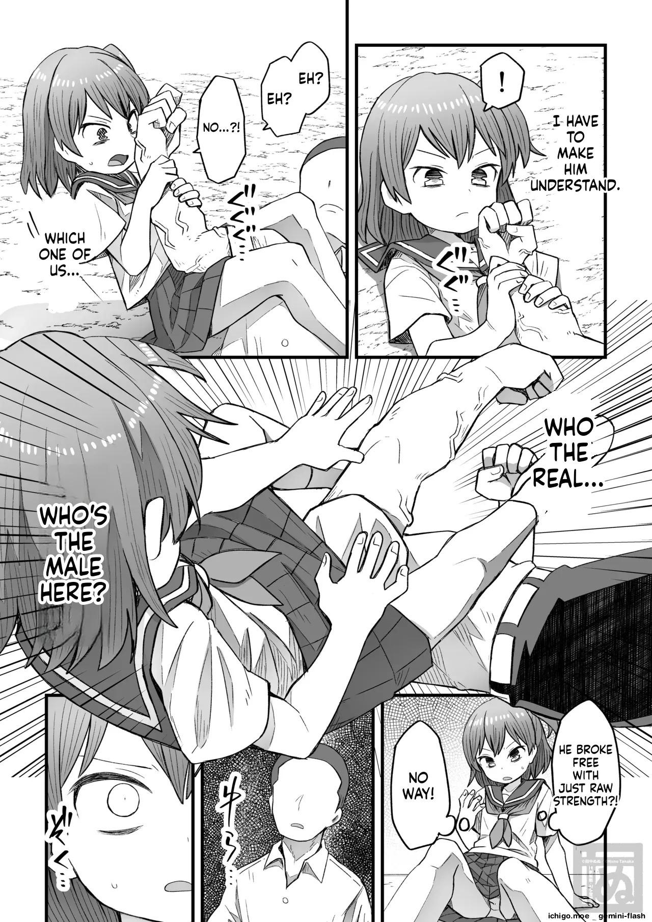 A Story About Teaching a Sassy Cross-Dressing Boy a Lesson – Part 1 page 5 full