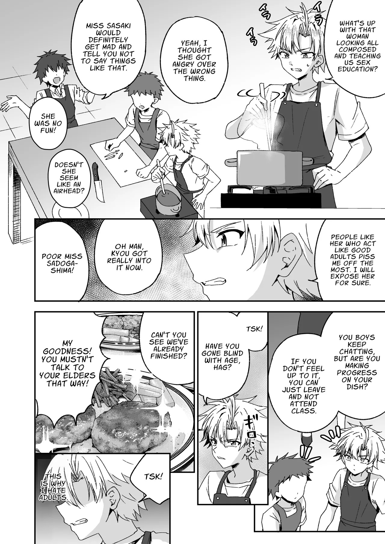 Otonagirai na Furyoushounen ga Futanari Tennen Onna Kyoushi ni Teisoutai Shasei Kanri Gyaku Anaru de Kousei Saserareru Hanashi | Delinquent Gets Chastity Belt Ejaculation Management & Disciplinary Reverse Anal Rehabilitation page 5 full