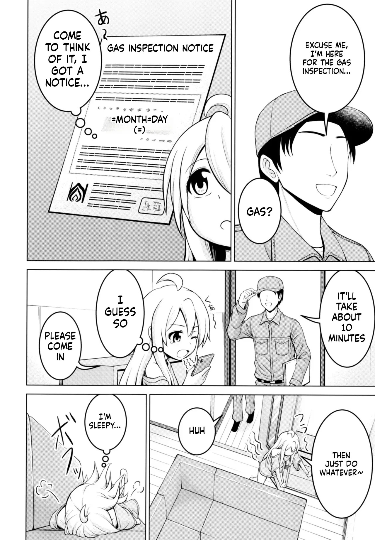 Oyama Mahiro no Zenshin Tenken page 8 full