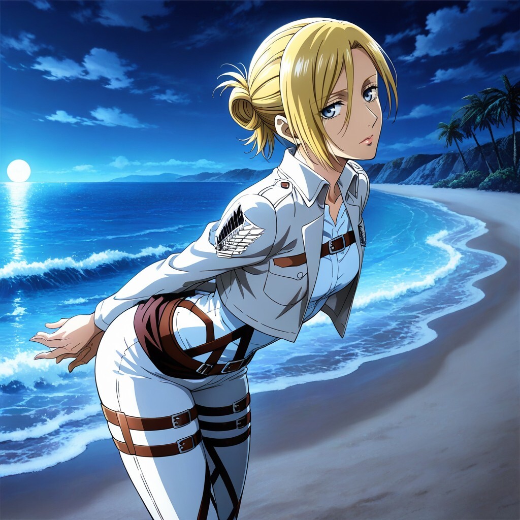 Annie Leonhart From Attack On Titan - Tentacles Opening page 4 full