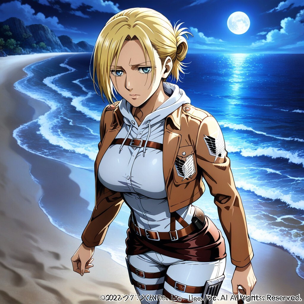 Annie Leonhart From Attack On Titan - Tentacles Opening page 5 full