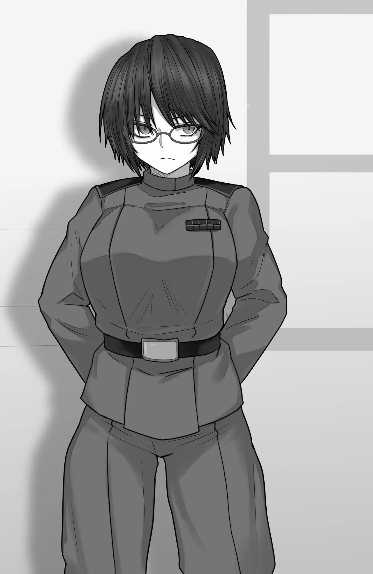 コネ入隊の新入りと上官殿 page 9 full