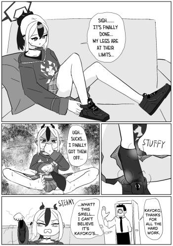 Massaging Kayoko's After-mission Stinky Feet cover