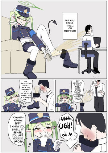 Nozomi Makes Me Understand with Her Feet Odor cover