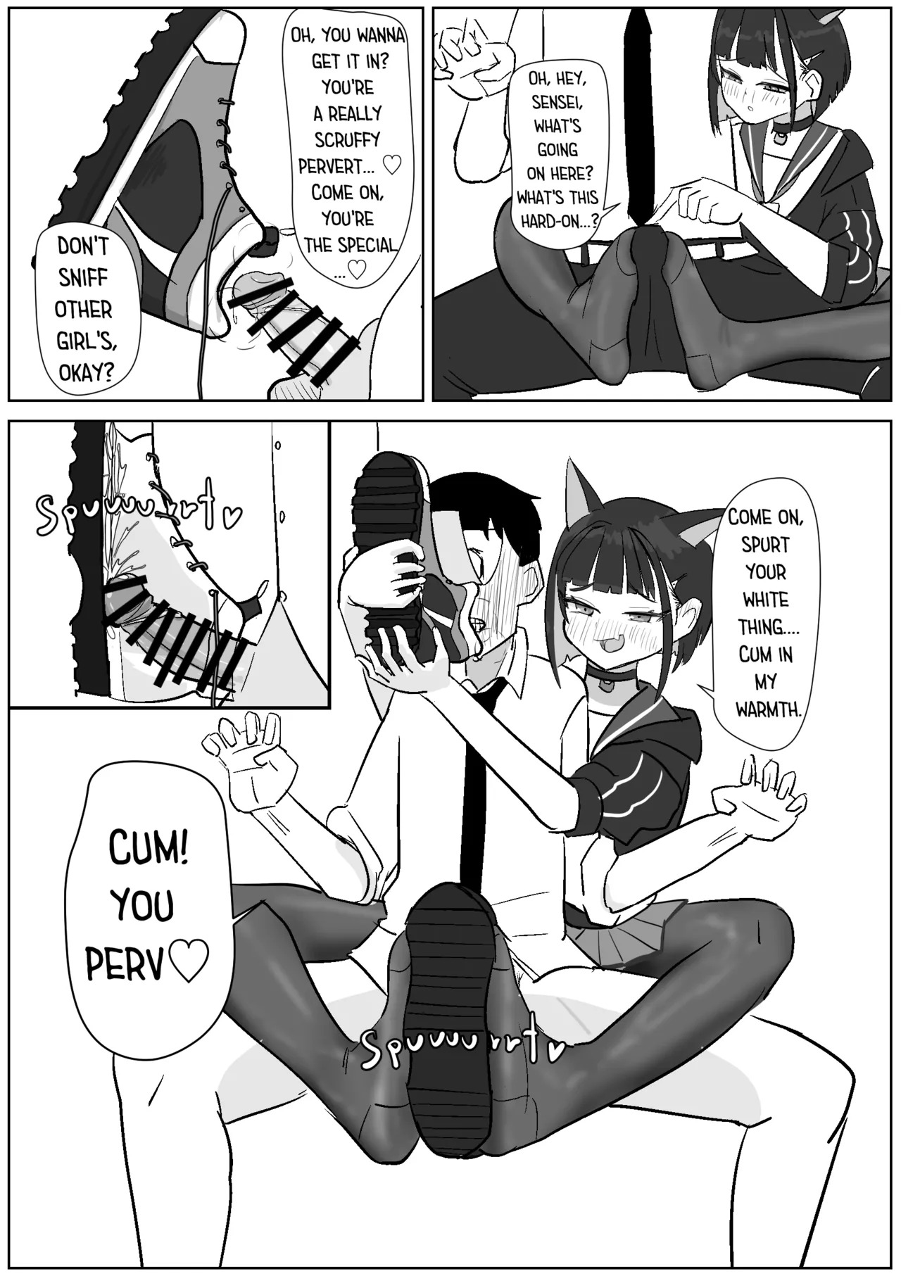 Fuck with Kazusa's Smelly Sneaker page 3 full