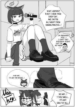 Kazusa’s Post-Practice Stinky Foot Tease