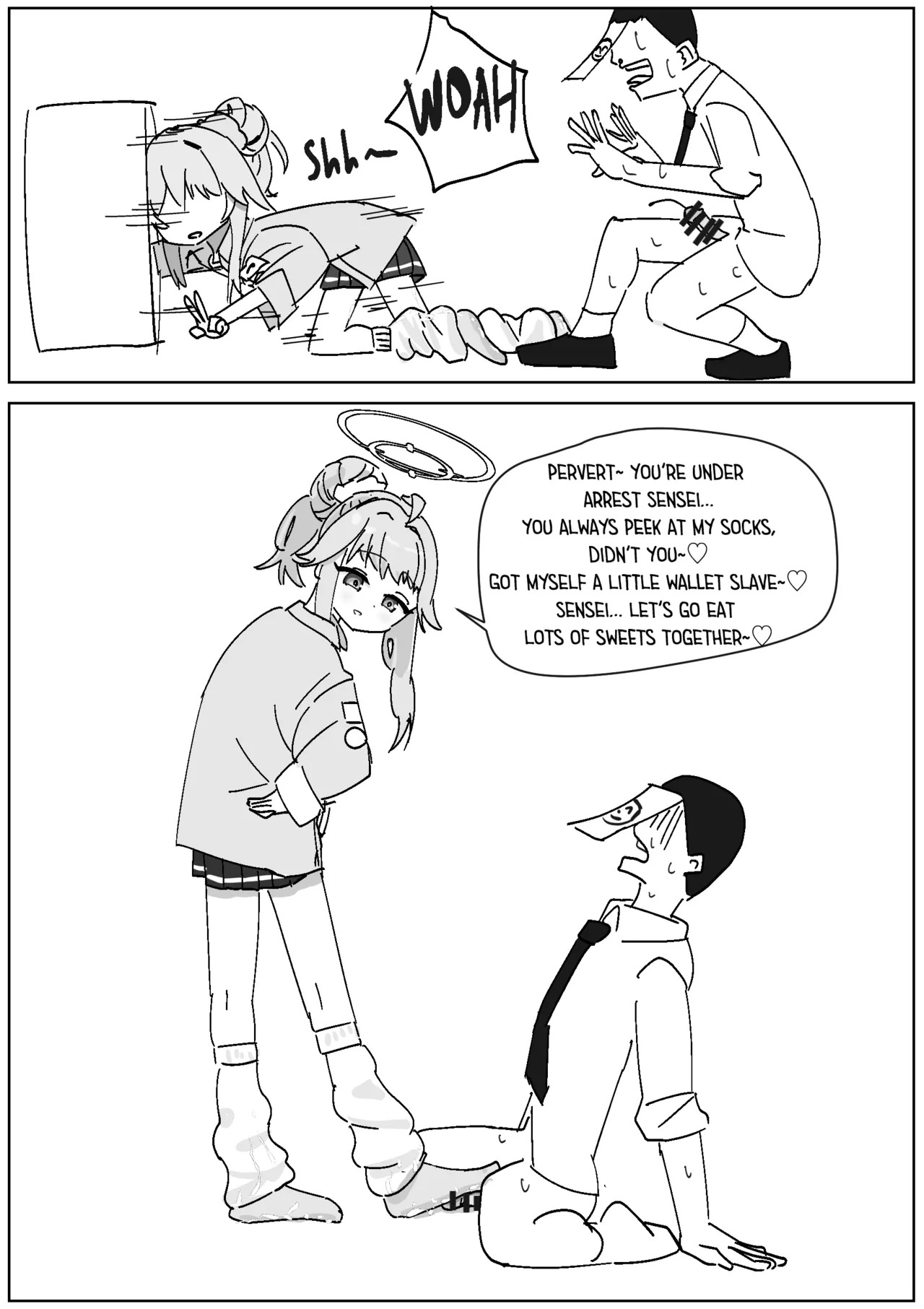 Enslaved by Band Natsu’s Dirty Loose Socks page 5 full
