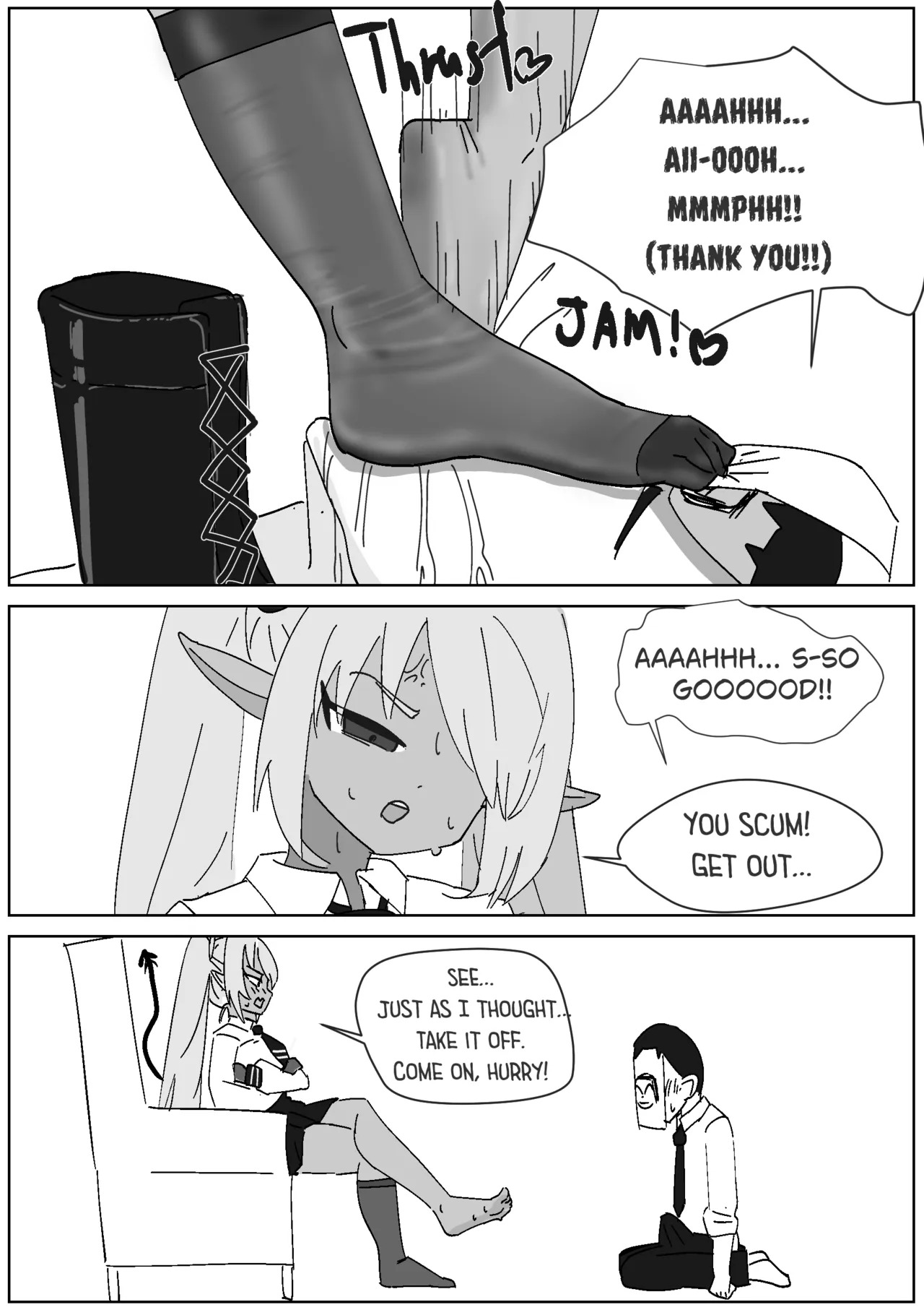 Iori – Stinky Feet Training for Maso Sensei page 4 full