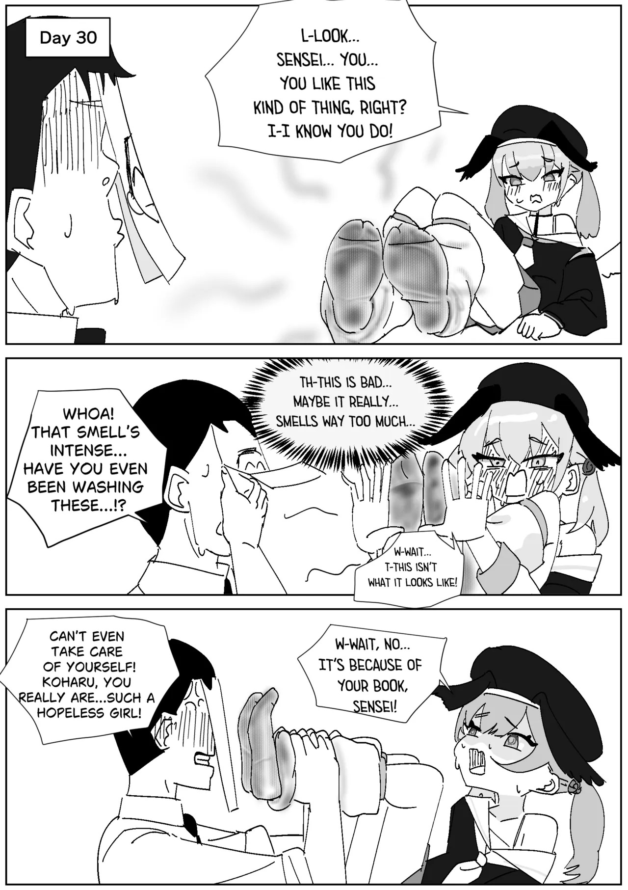 Koharu’s Stinky 30-Day Socks page 3 full