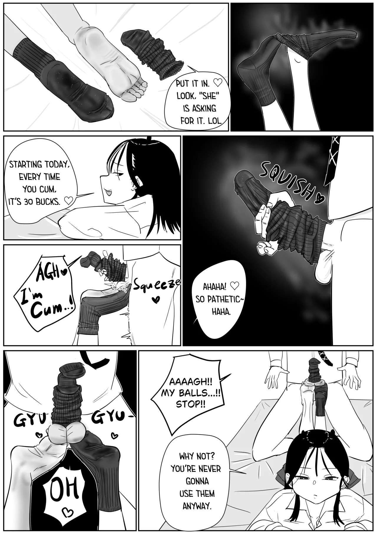 Defeated by My Classmate's Sweaty, Stinky Socks page 10 full