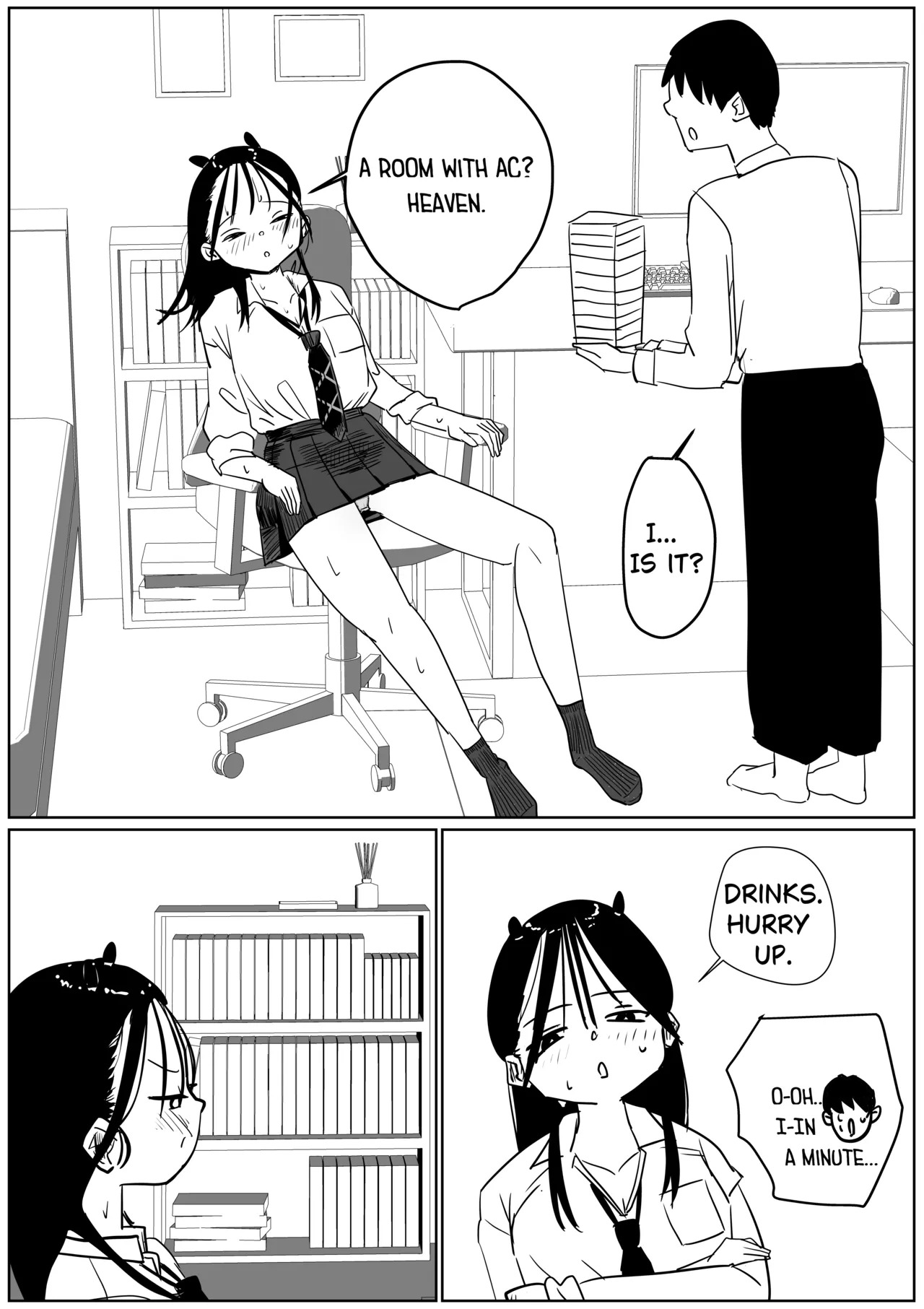 Defeated by My Classmate's Sweaty, Stinky Socks page 4 full