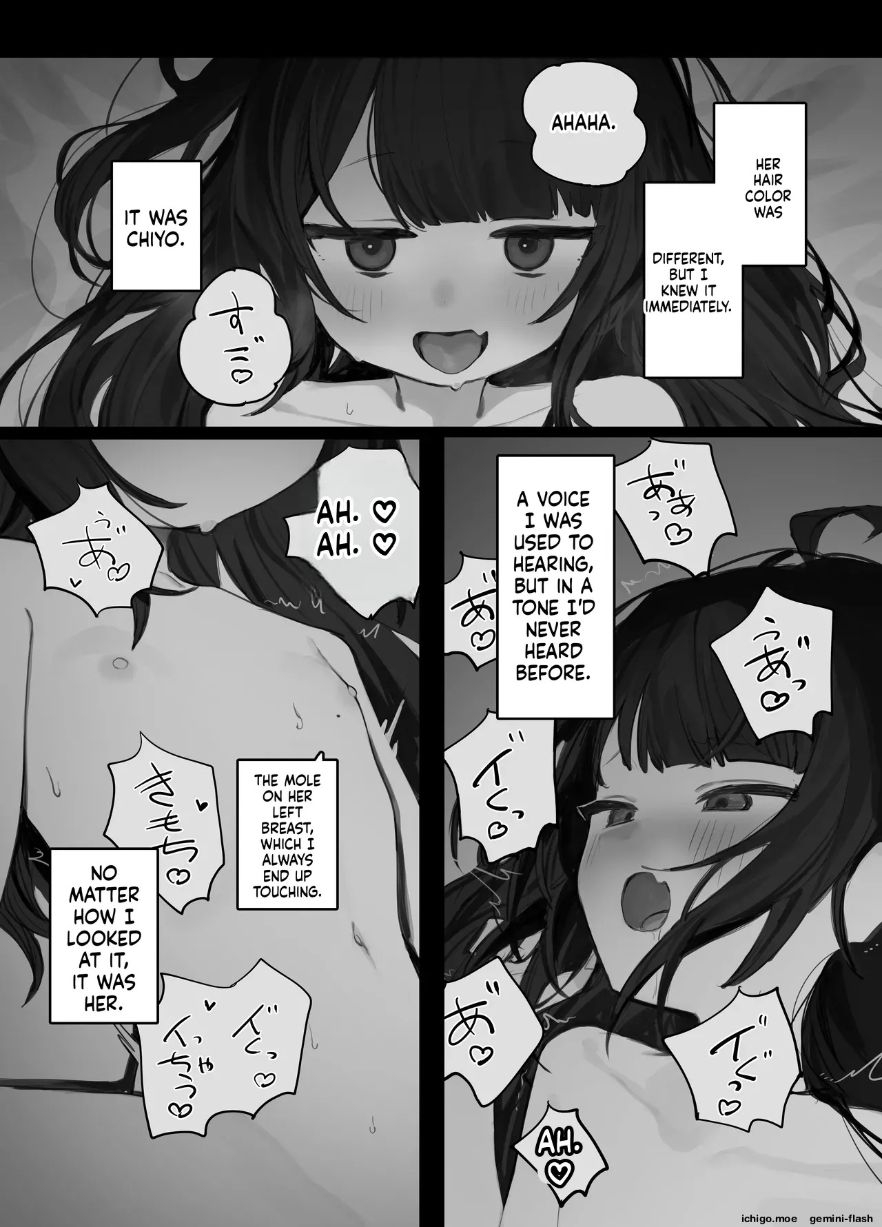 The story of receiving a homemade sex tape from her past. page 9 full
