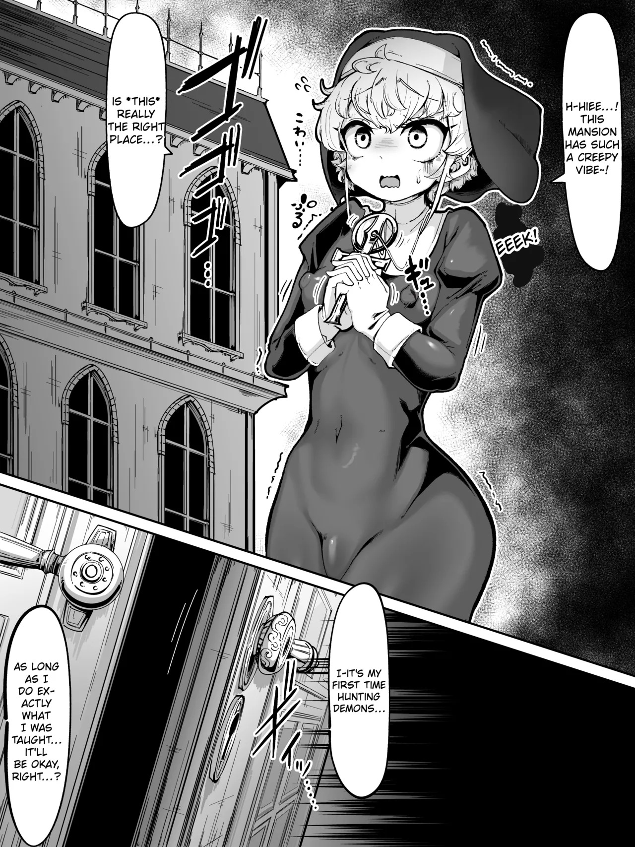 The Story of a Futa Nun Getting Caught in a Succubus's Trap and Drained of Her Semen page 2 full