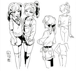 設定用の落書きとか