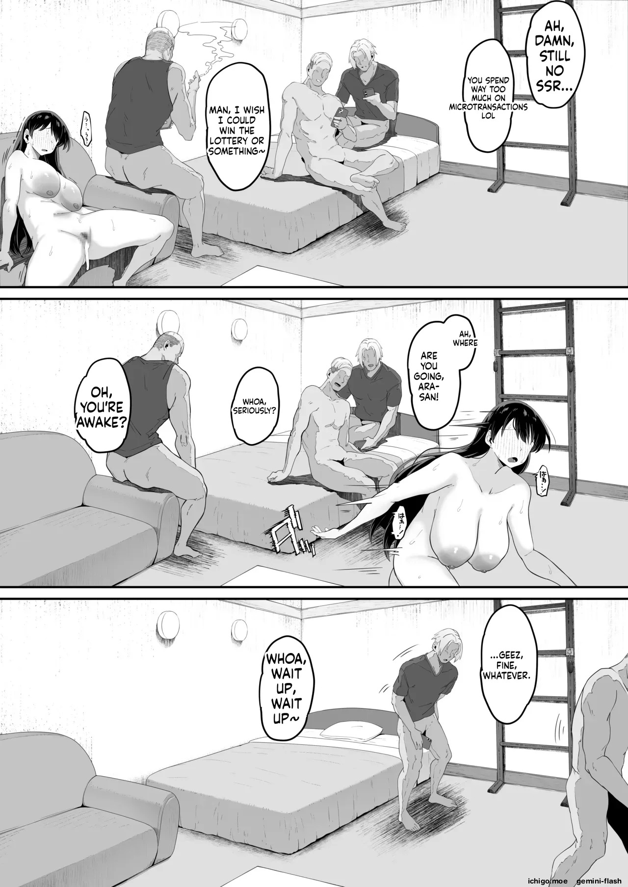 A 14-Page Manga About a Certain University Student page 9 full