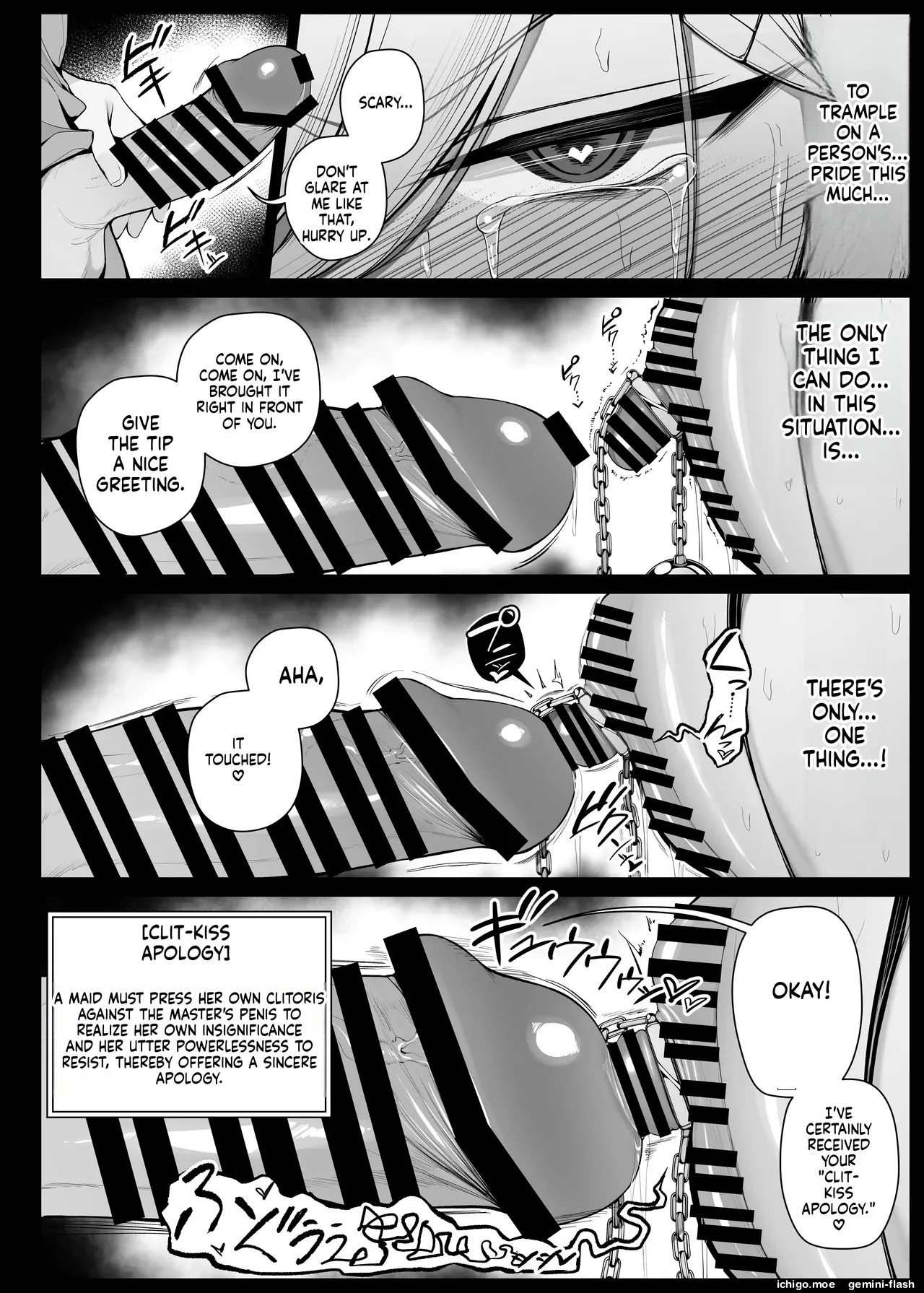 Bocchama ni Shishi o Kousoku Sareta mama Mukiryoku ni Choukyou Sareru Maid-san EP10 page 10 full