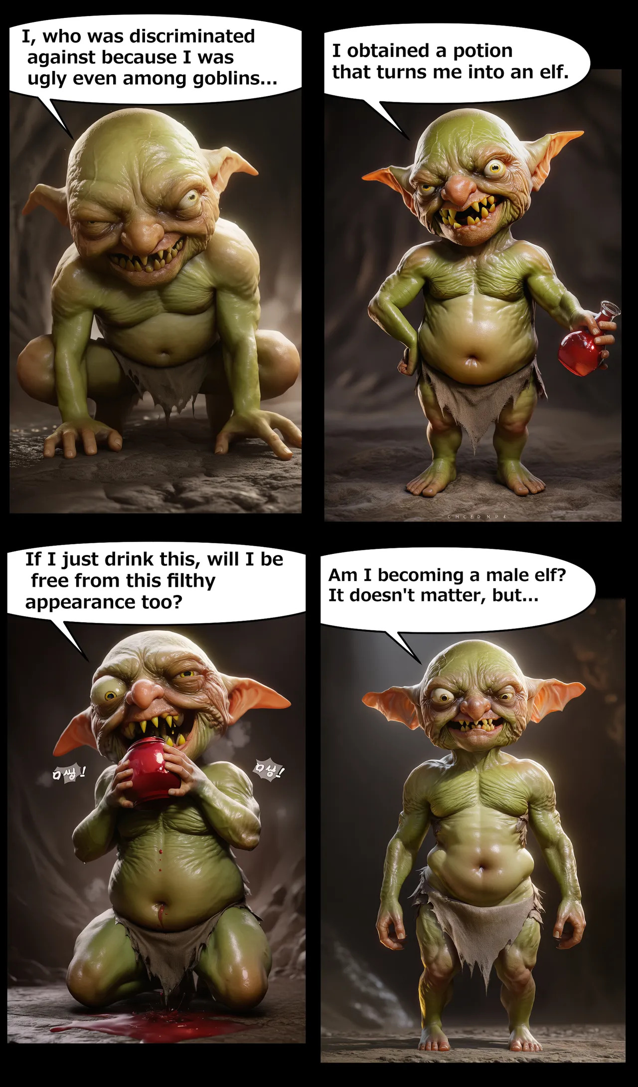 Goblin ➙ Elf page 2 full
