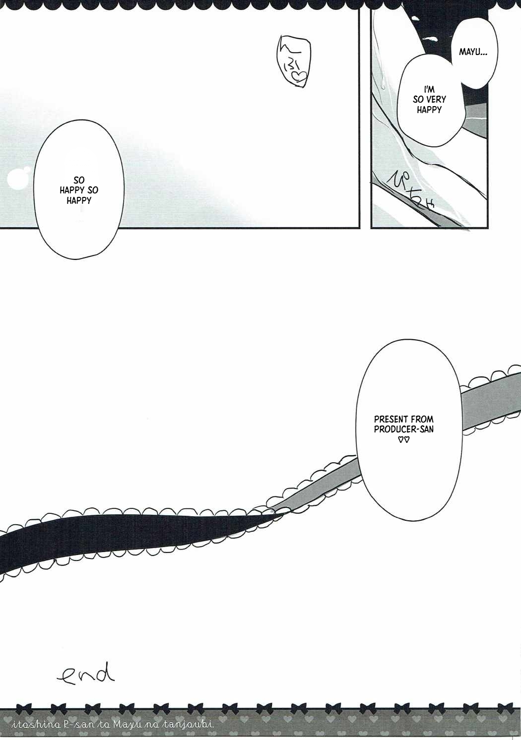 Itoshi no P-san to Mayu no Tanjoubi. page 10 full