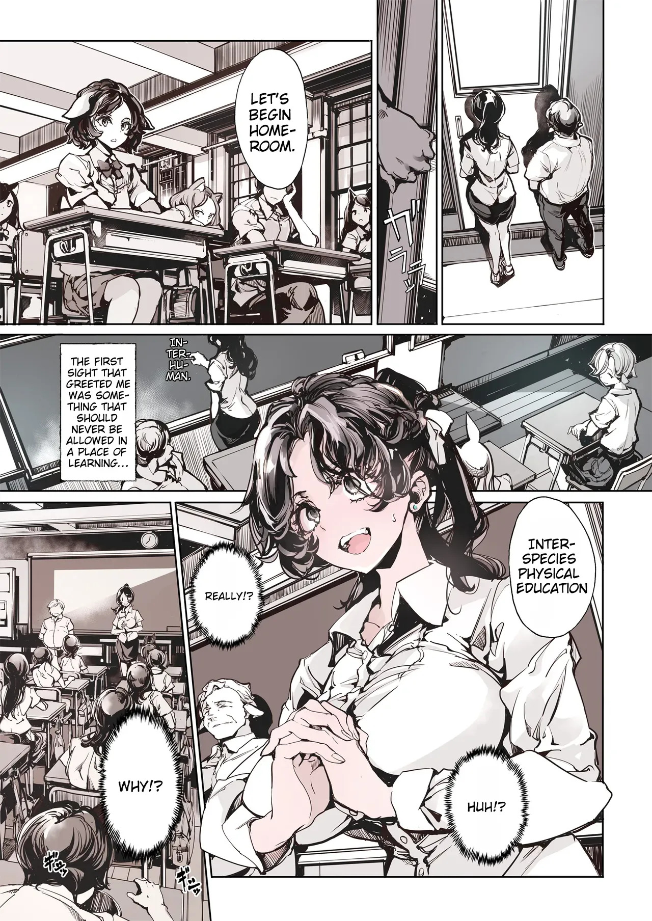 Lycanthropos no Seijijou 2 - Lycanthropos's Sex Life 2 page 6 full