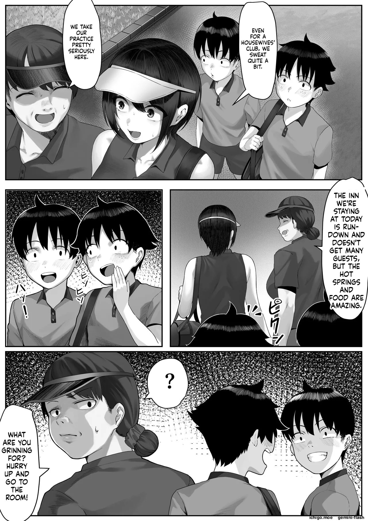 Horny Brothers Tag Along on a Moms' Tennis Camp page 6 full