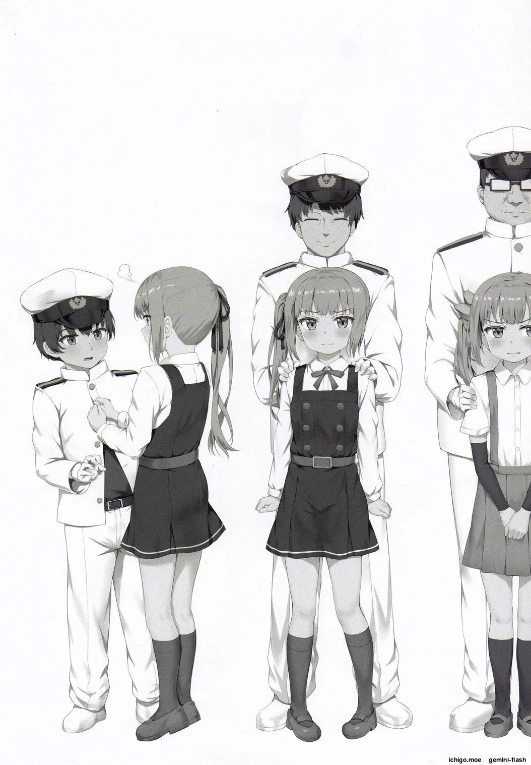Ironna Teitoku to Kasumi-chan no Ecchi na Illust Bon page 3 full