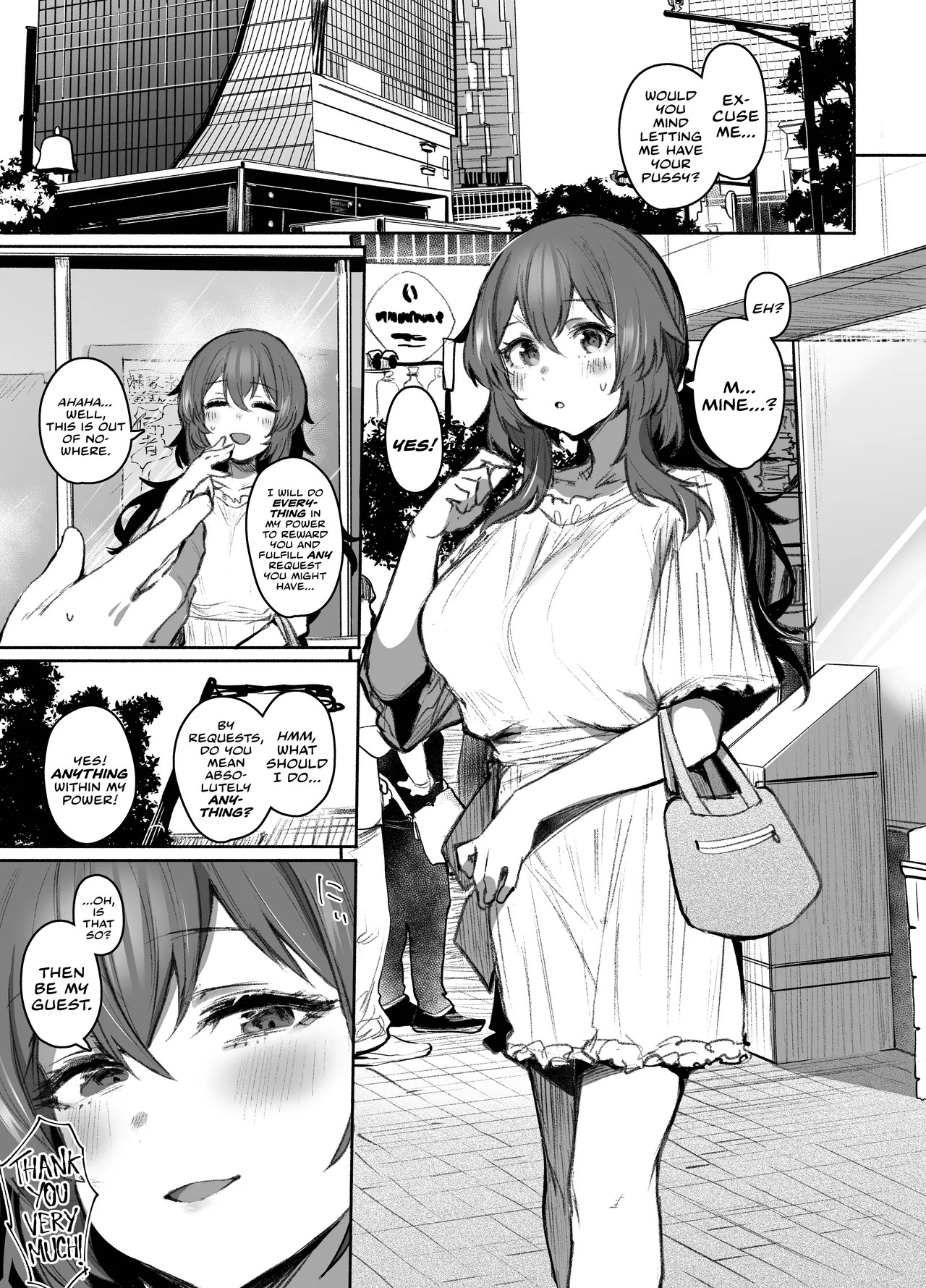 Omanko Yoroshii desu ka? | Excuse Me, May I Have Your Pussy? page 6 full