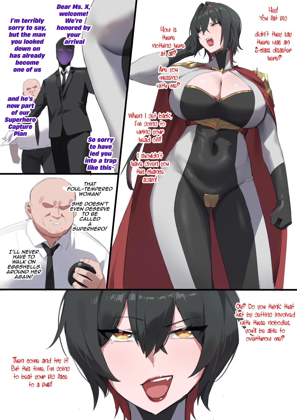 X City Superhero Association - X Super Girl page 3 full