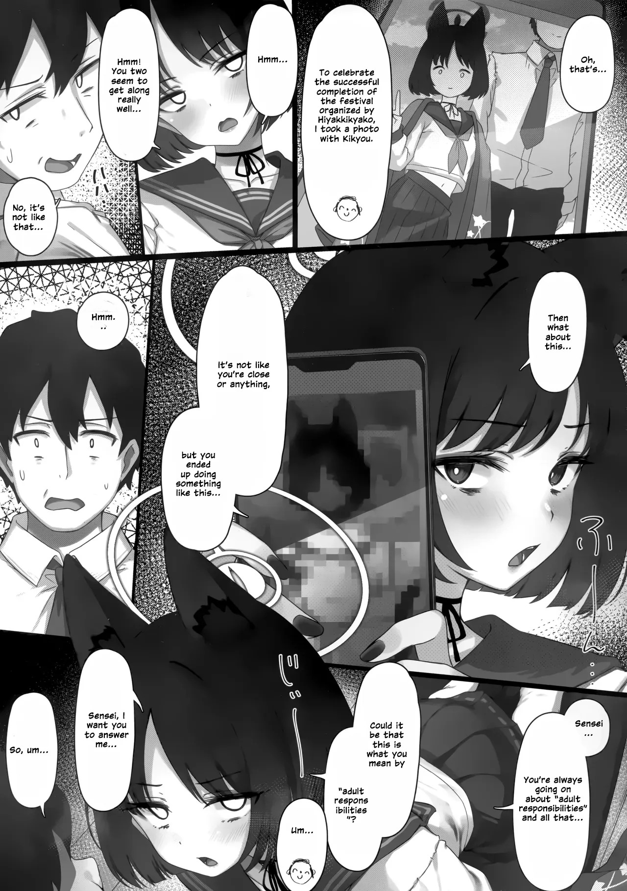 The Story of Kikyou and Kazusa Swapping Places, Part 2 | Kikyou to Kazusa ga Irekawacchau Hanashi Sono 2 page 5 full