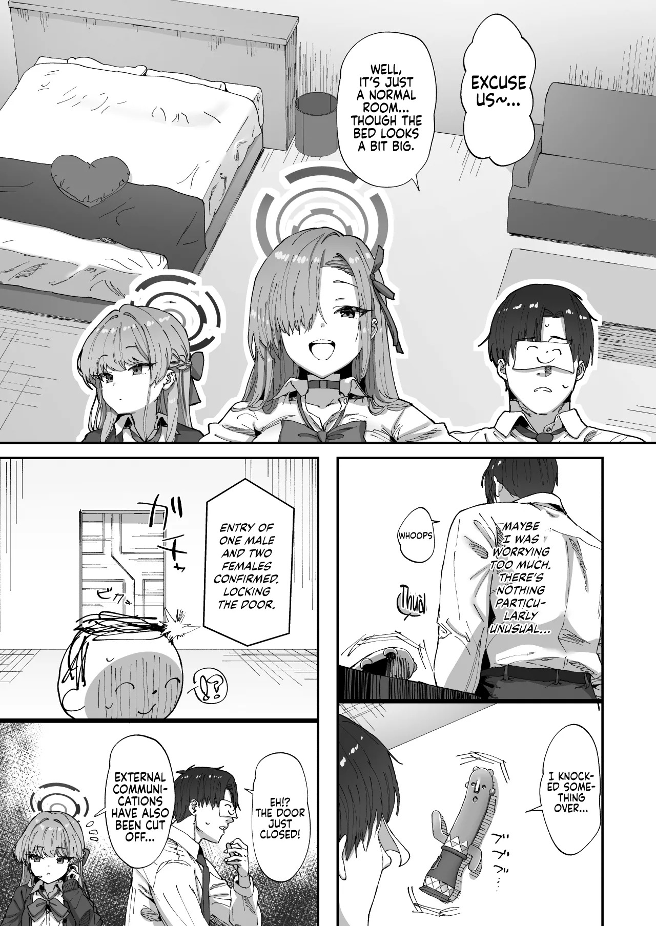 Asuna to Toki to Sex Shinai to Derarenai Heya | A Room You Can’t Leave Without Having Sex with Asuna & Toki page 4 full