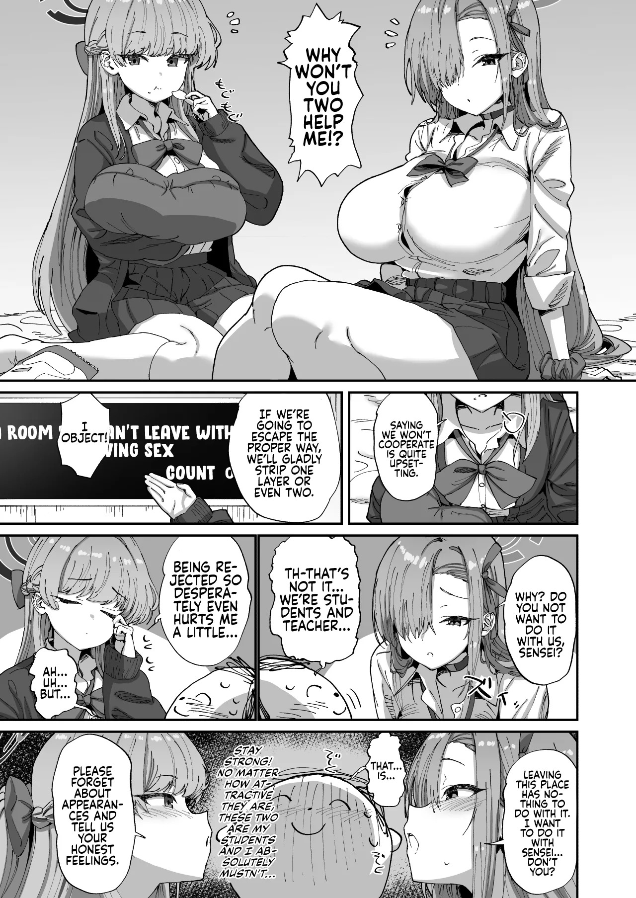 Asuna to Toki to Sex Shinai to Derarenai Heya | A Room You Can’t Leave Without Having Sex with Asuna & Toki page 6 full