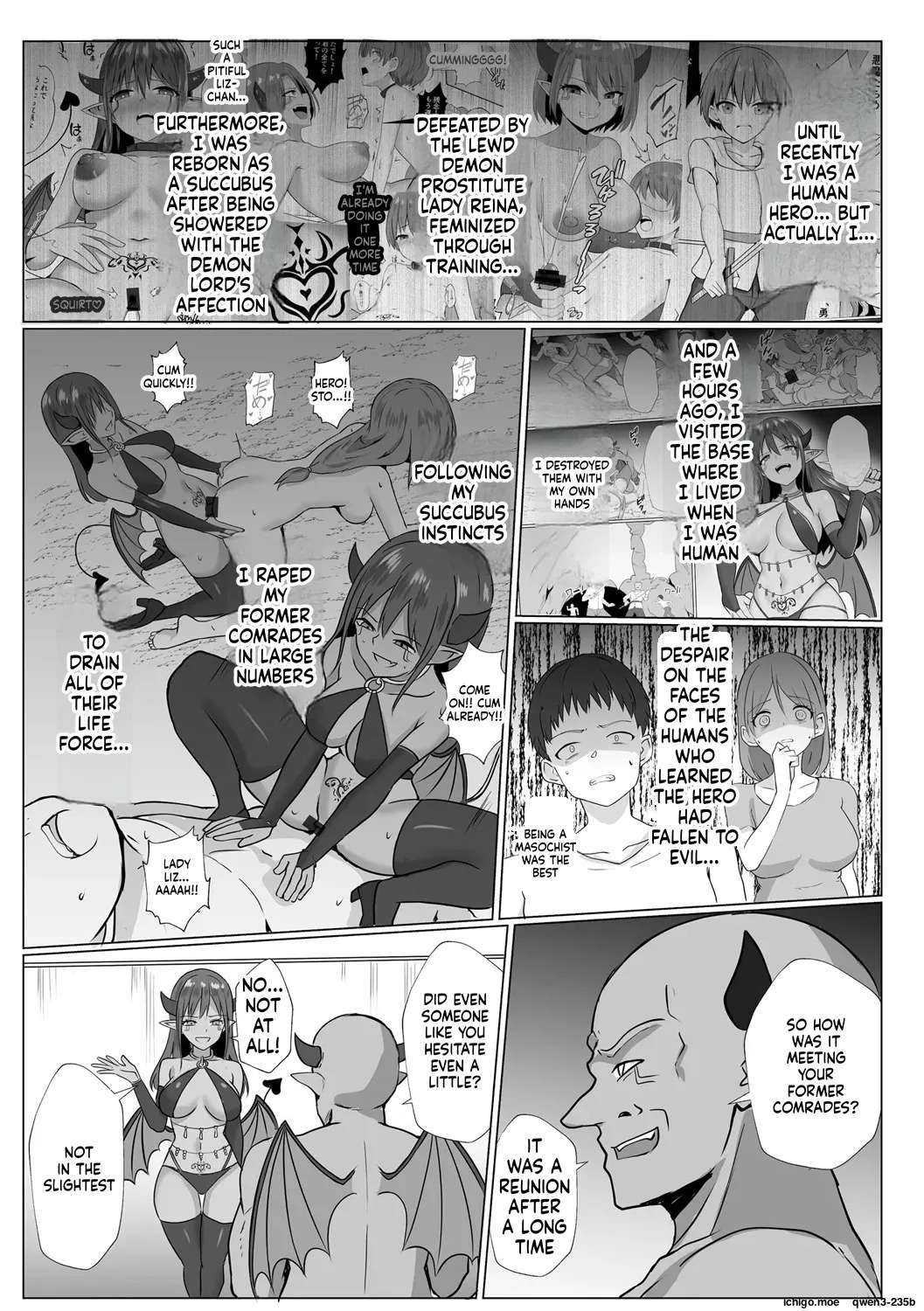 Inma Shouki Liz Ch. 2 | Succubus princess Liz ch.2 page 4 full