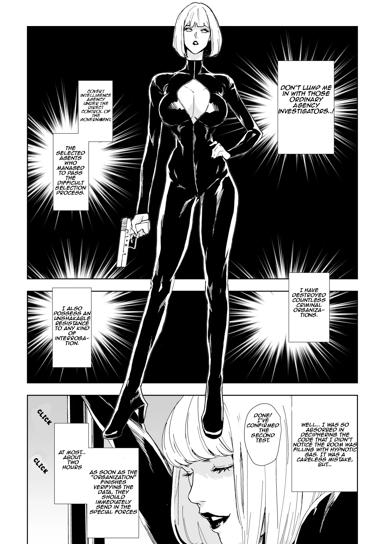 Ichiryuu Sennyuu Sousakan Haiboku | Ryosen Infiltration Agent Defeated page 3 full