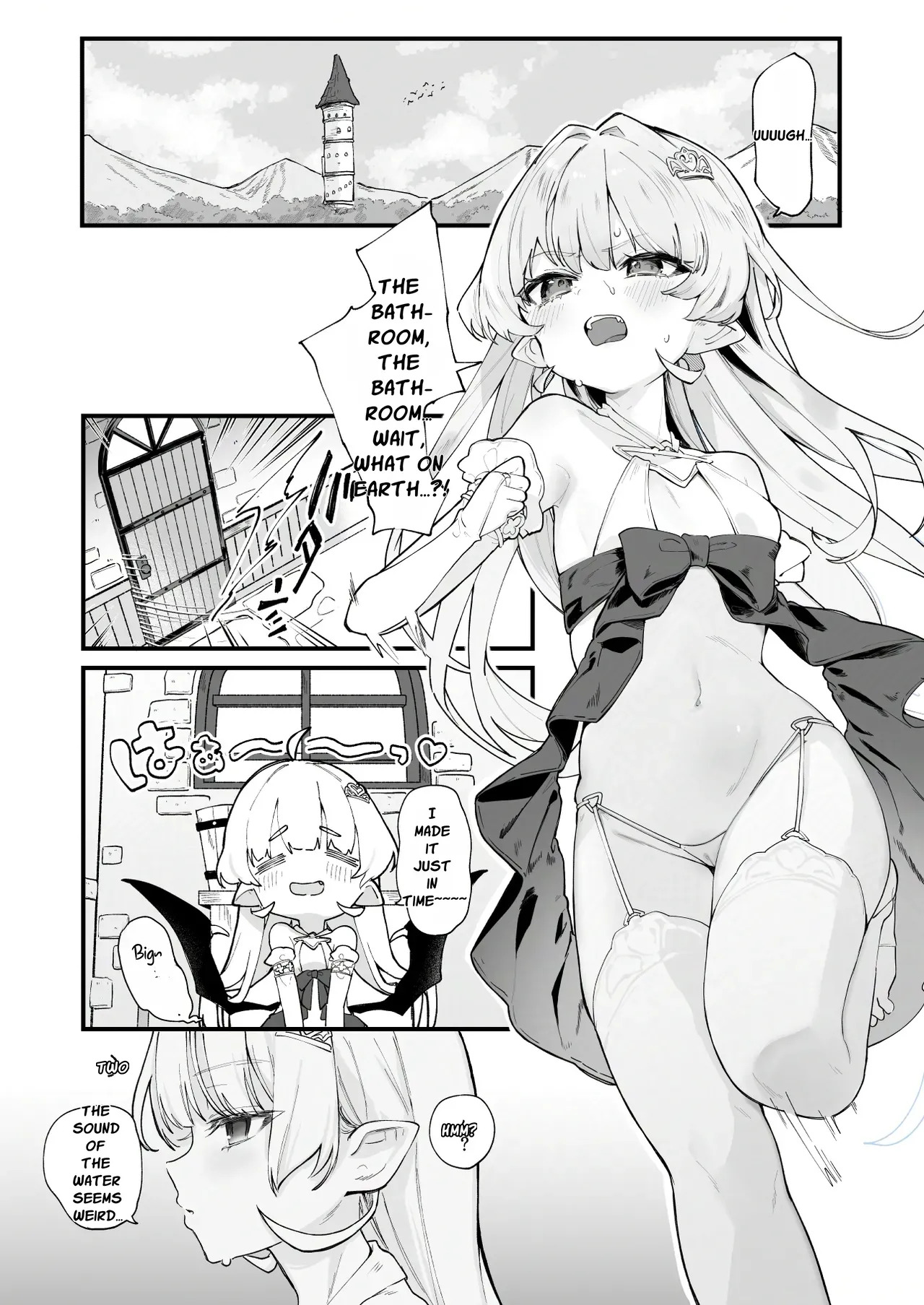 Plasma vs. Slime Manga page 1 full