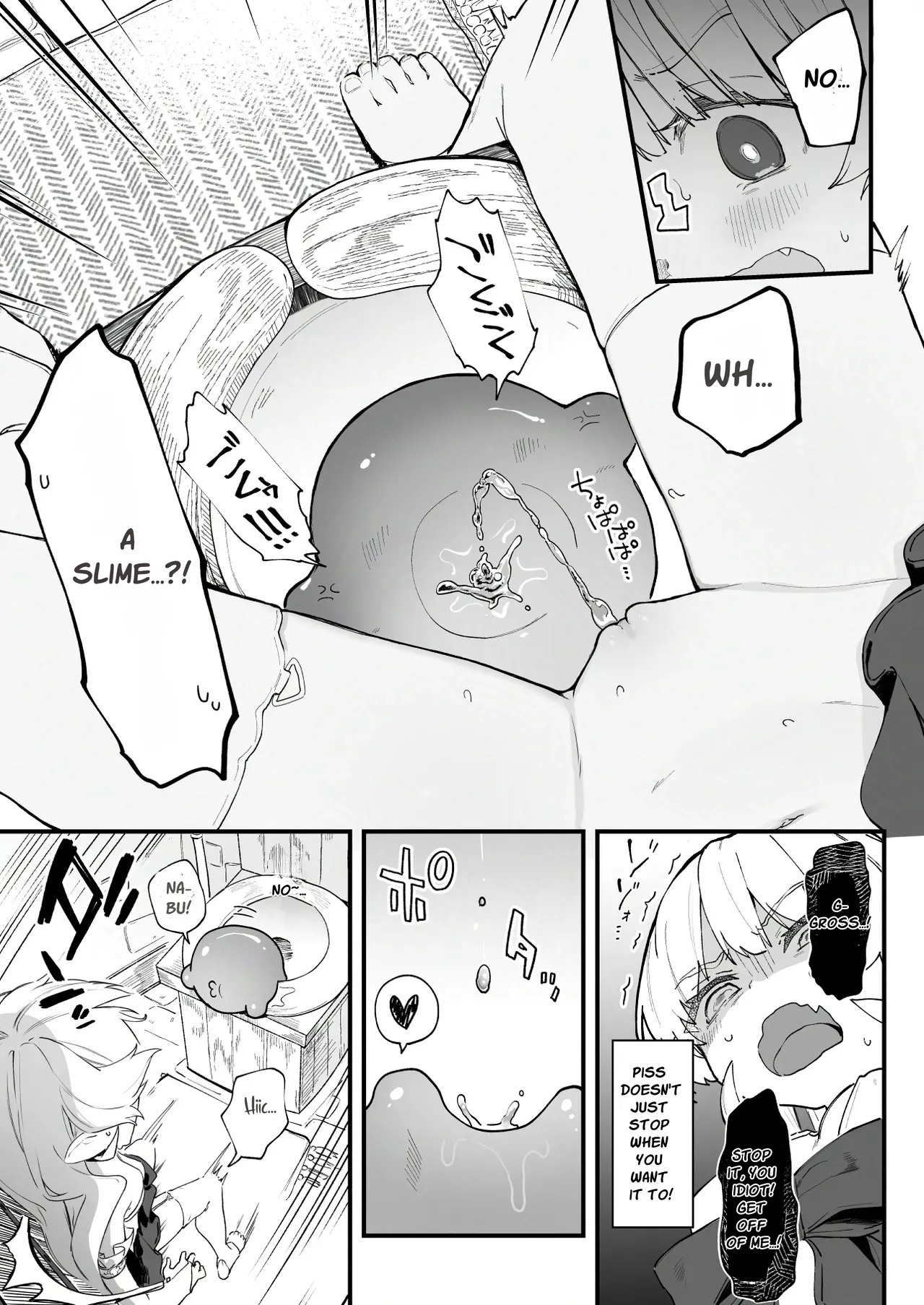 Plasma vs. Slime Manga page 2 full