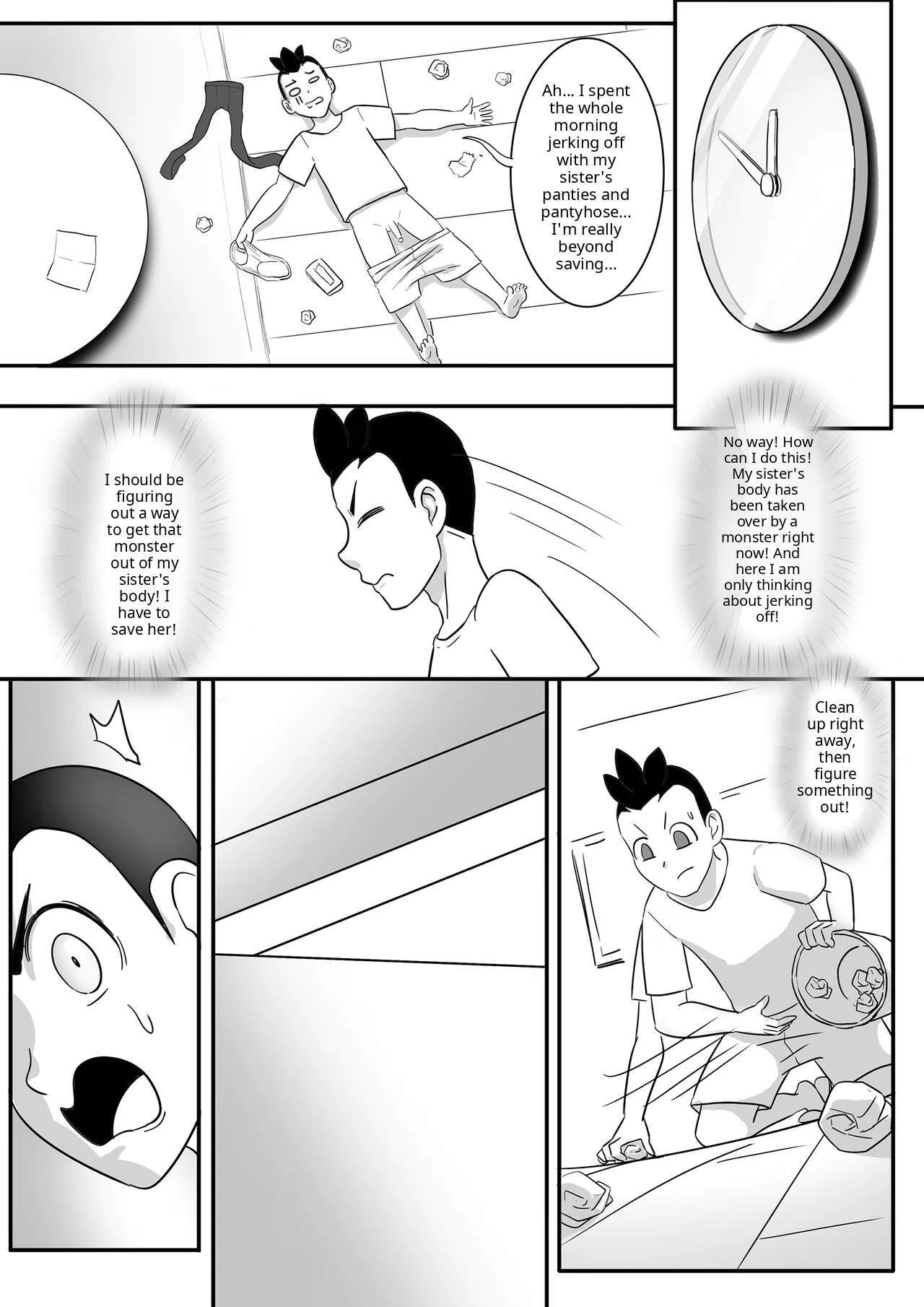 Tsukioi's younger brother, continued 2 page 5 full