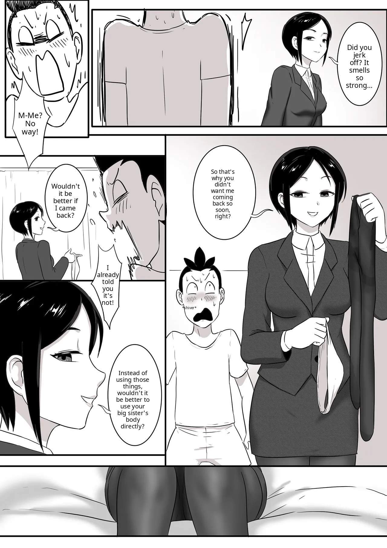 Tsukioi's younger brother, continued 2 page 8 full