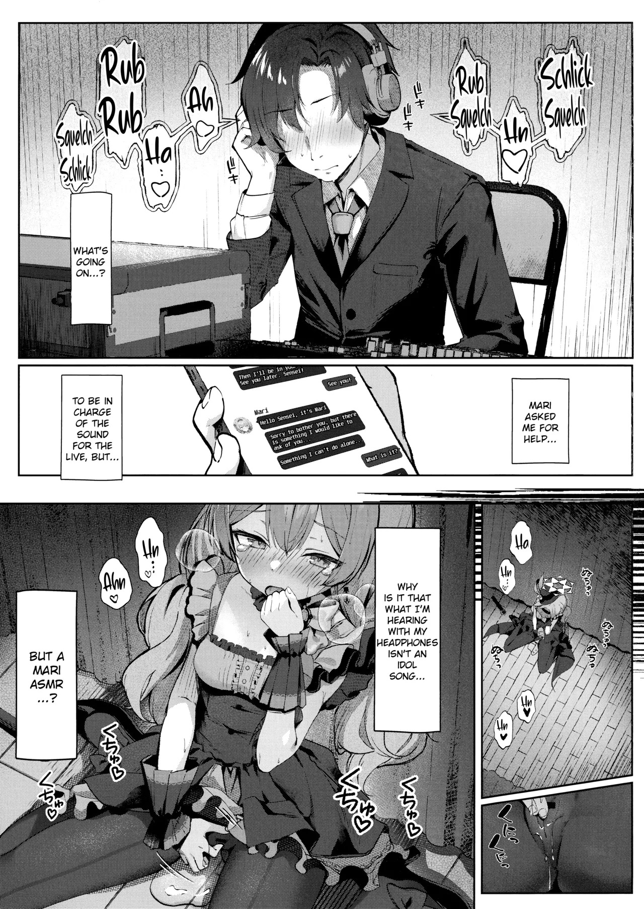 Hatsujo Mari to Inori no Katachi | Mari in Heat and the Shape of Her Prayer page 2 full