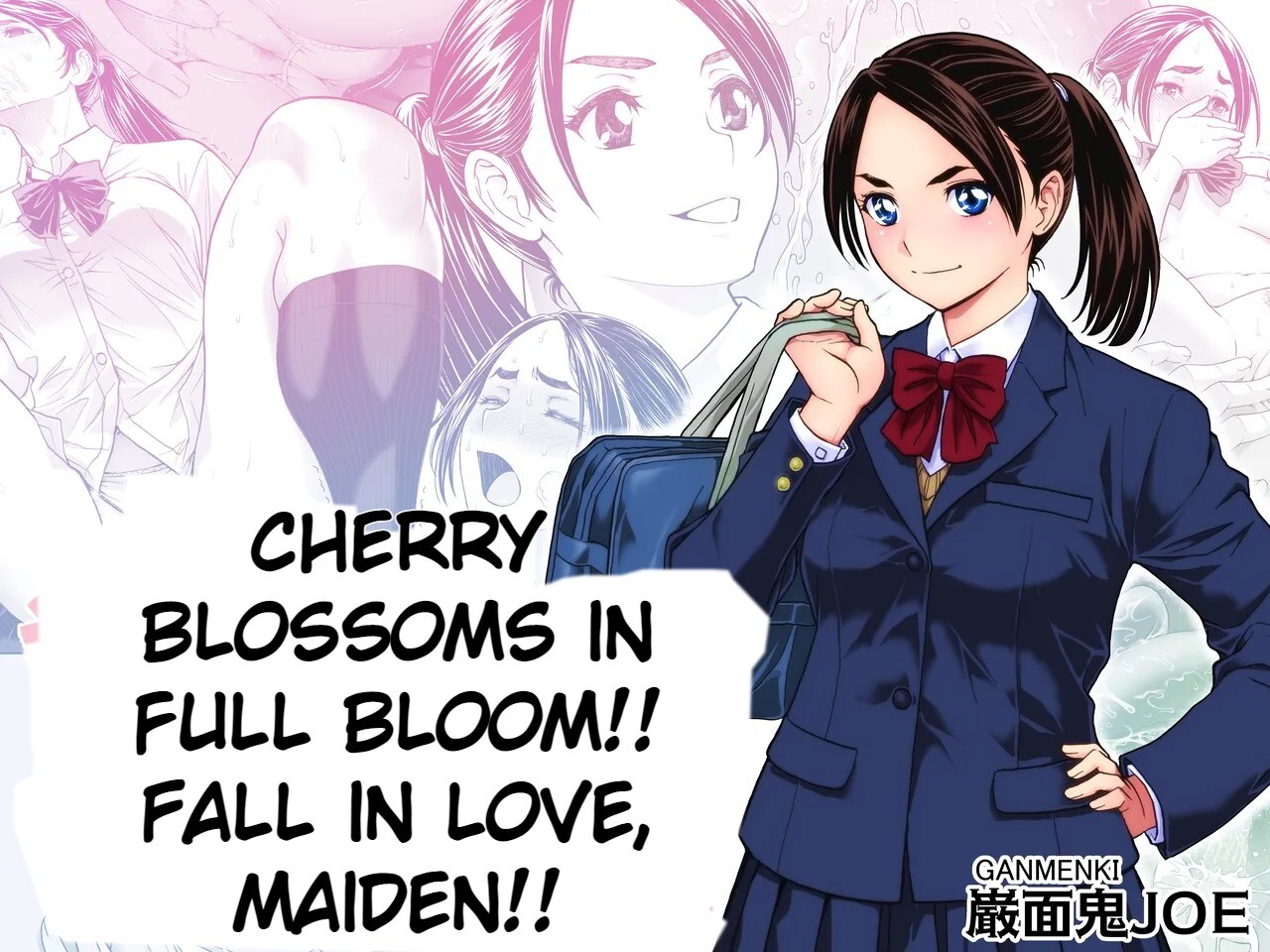 Cherry Blossoms in Full Bloom!! Fall in Love, Maiden!! page 1 full