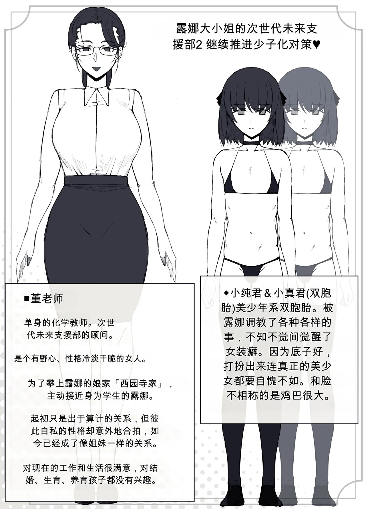 Luna Ojou-sama no Jisedai Mirai Shien-bu 2 -Shoushika Taisaku Tsuzukemasu- page 7 full