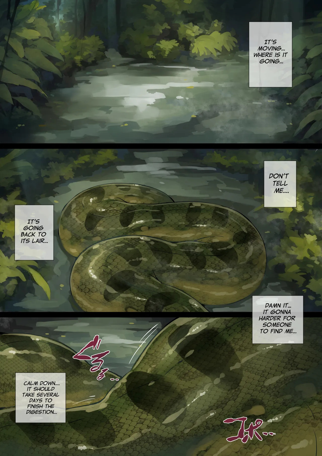 Hell Of Swallowed page 1 full