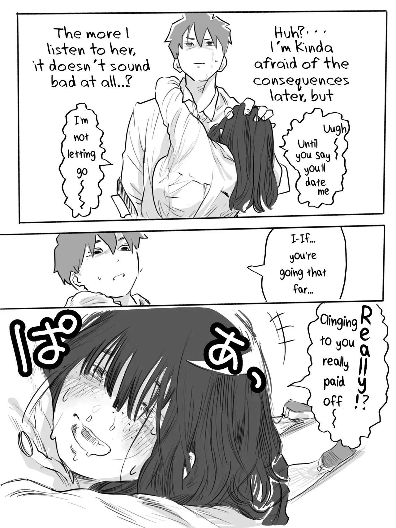 The Clumsy Nemophila: A Story of a Shy, Busty Girl from Class Begging Me to Date Her page 10 full