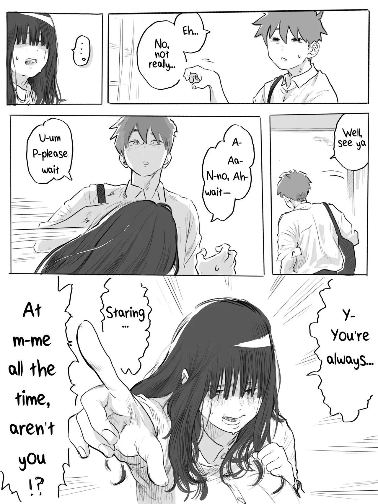 The Clumsy Nemophila: A Story of a Shy, Busty Girl from Class Begging Me to Date Her page 6 full