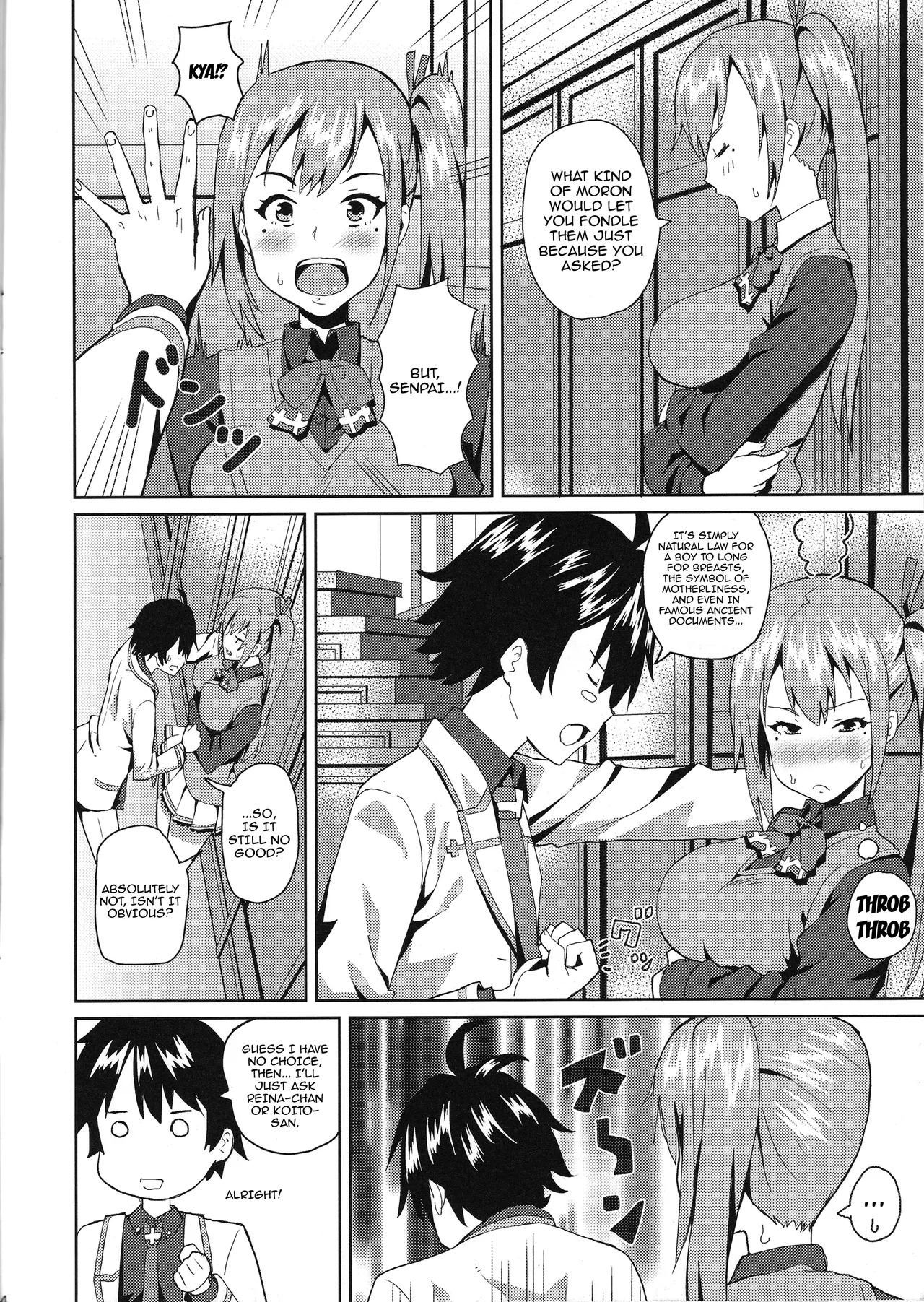 Mai-senpai no Oppai Momitai / I Want To Fondle Mai-senpai's Boobs page 3 full