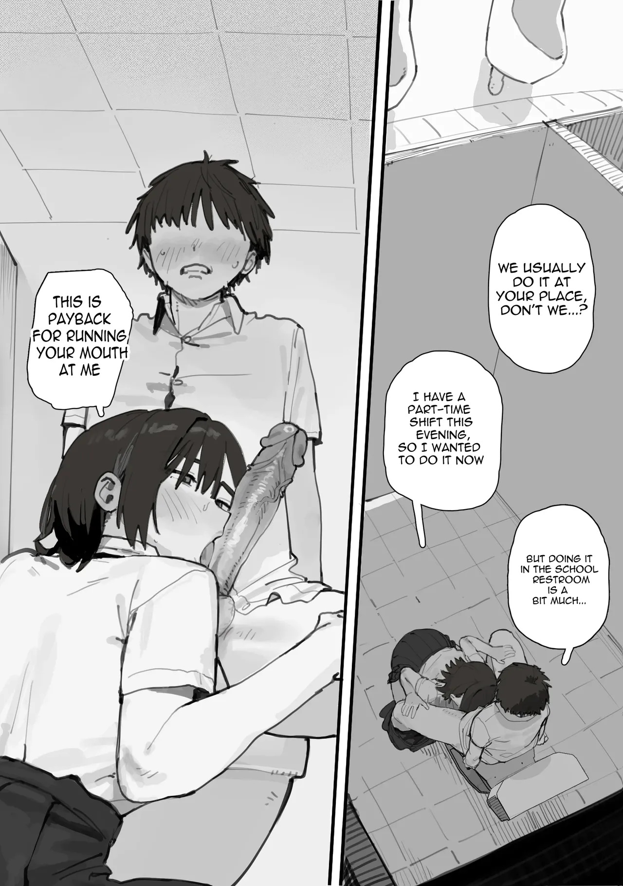 Tomboy Friend Good at Sucking page 2 full