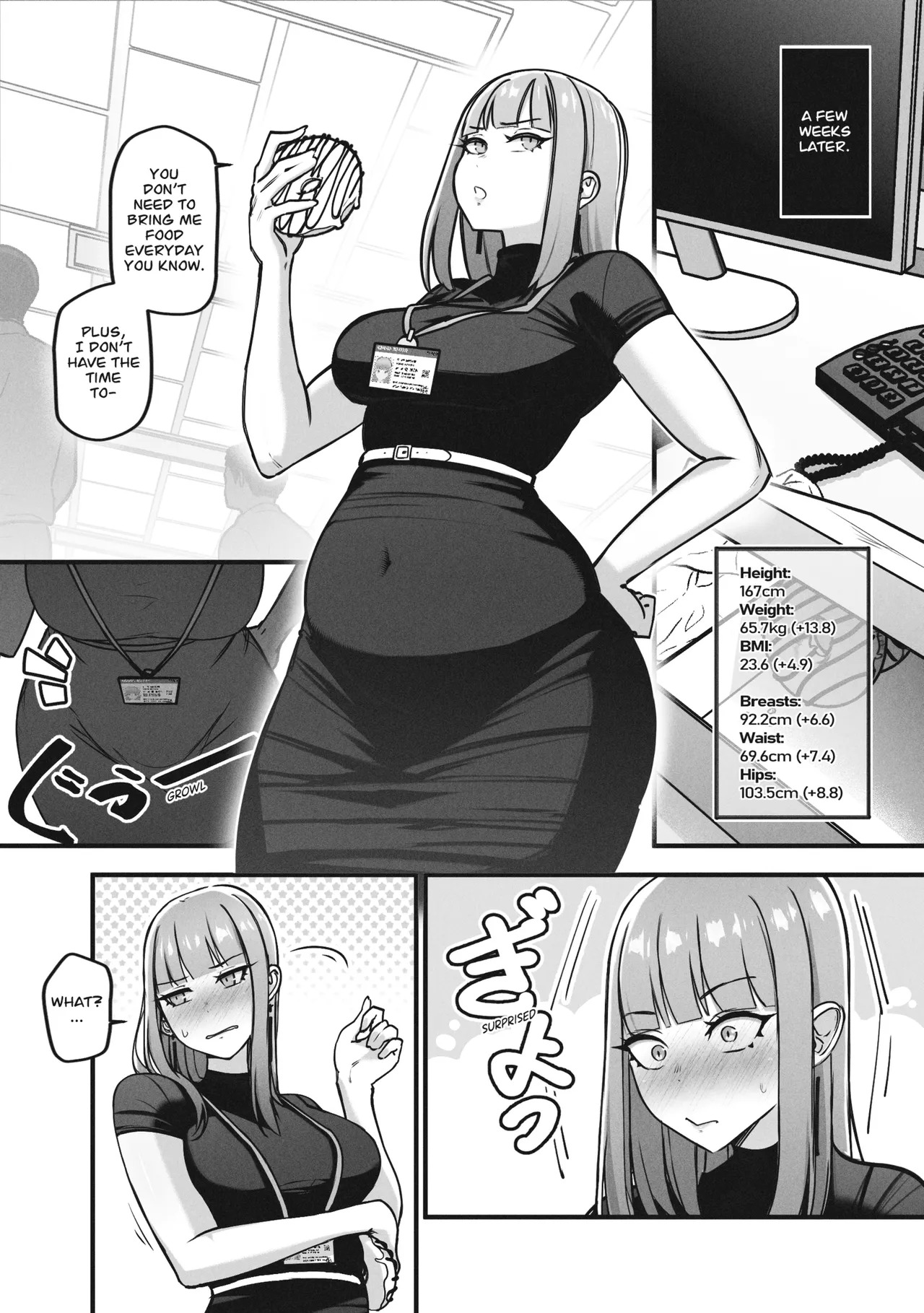 Ayako's Diet Chapter 1 page 4 full