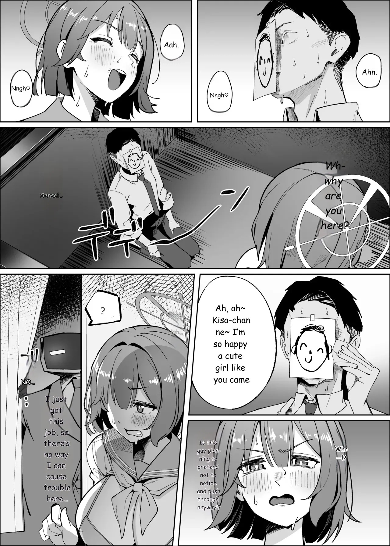 Sensei!! I Told You Not To Come Again Didn't I !! page 3 full