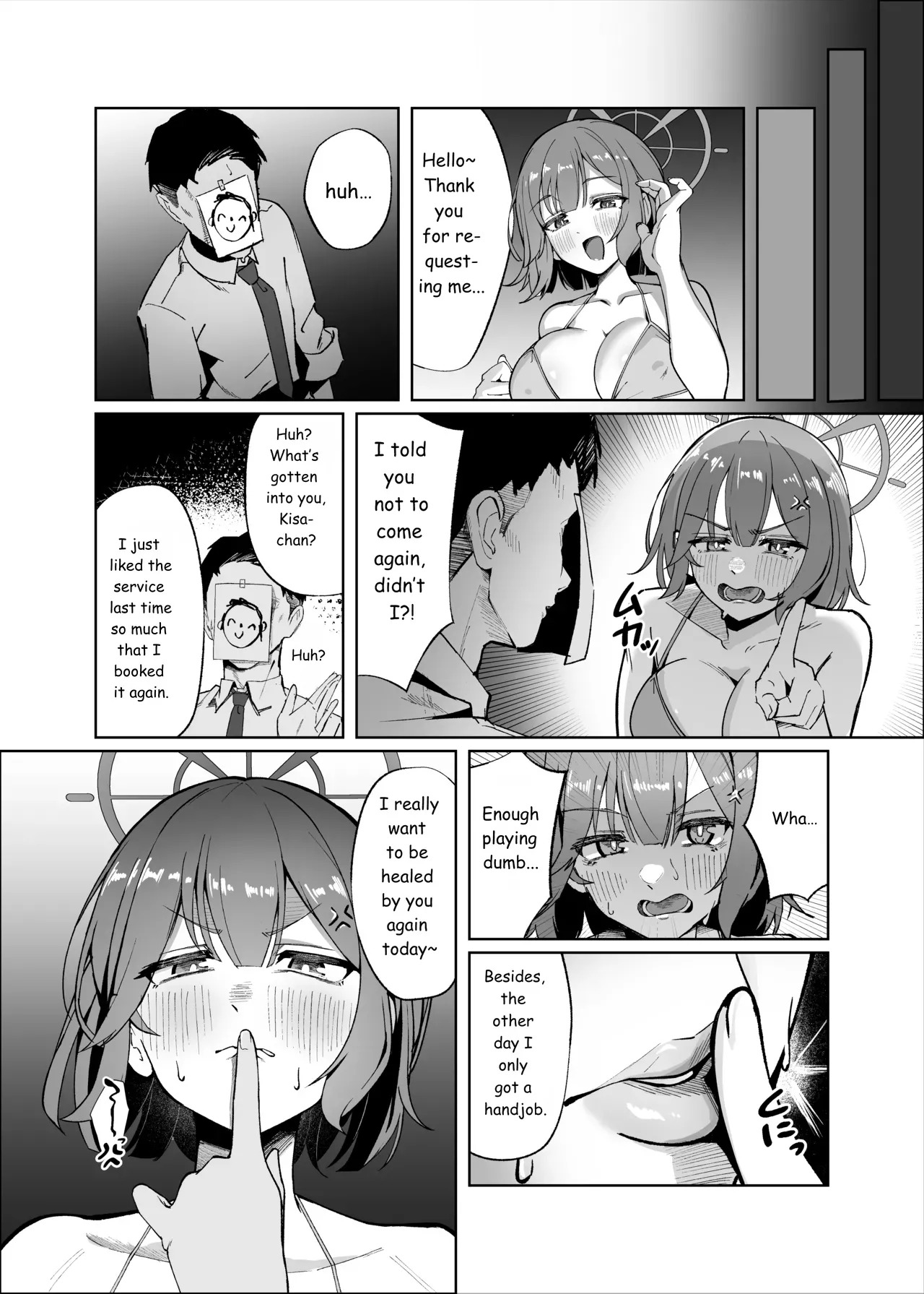 Sensei!! I Told You Not To Come Again Didn't I !! page 9 full