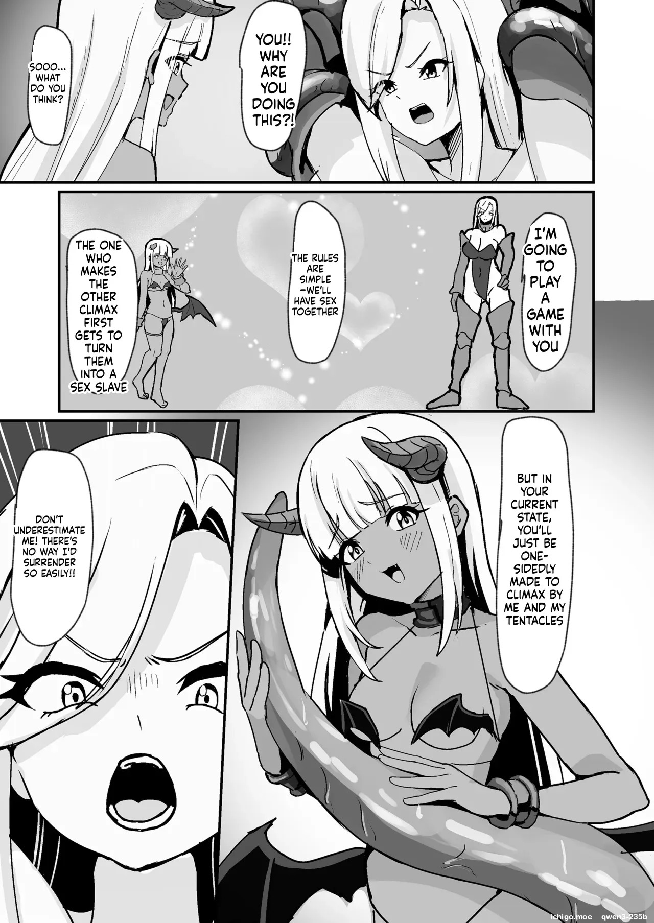 Saikyou no Onna Kishi ga Loli Inma ni Saimin Icha Love Ecchi de Meromero ni Sareru Hanashi page 6 full