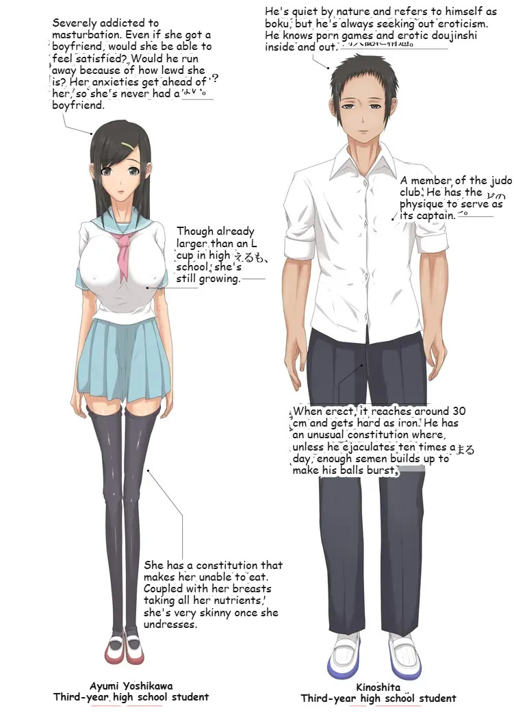 Lustful Semen Drinker: Her Diet is My Cum | Seiin no Inran Kanojo ~Shushoku wa Boku no Seieki~ page 2 full